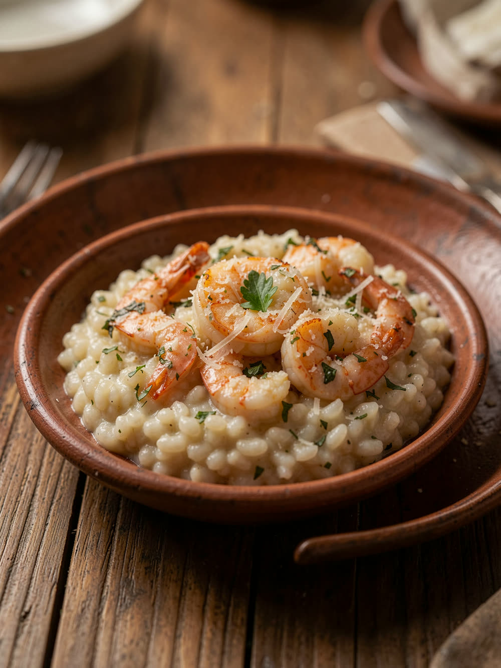 Risoto de Camarão